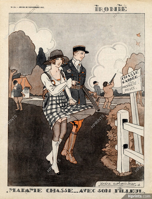 Pière Colombier 1917 Huntress