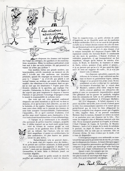 Les Divines Aberrations de la Mode, 1938 - Maurice Van Moppès, Text by Paul Poiret