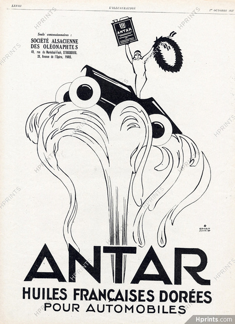 Antar (Oil) 1927 Ernest Schmitt