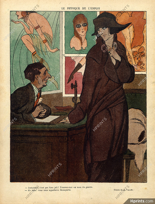 Armand Vallee 1919 Le Physique de L'Emploi