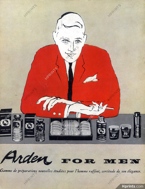 Elizabeth Arden (Cosmetics) 1958 for Men After Shave