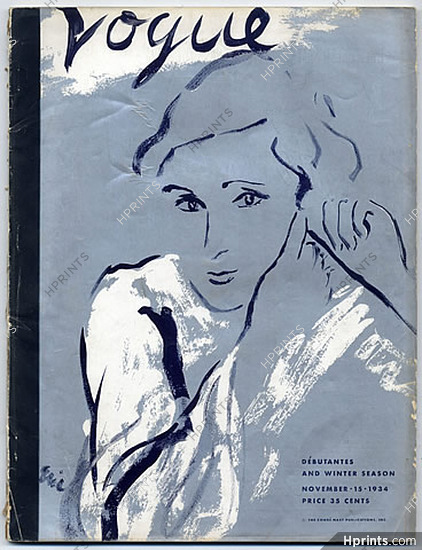Vogue USA 1934 November 15th Eric Amelia Earhart