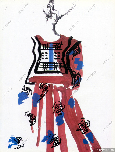 Chacok 1983 Tony Viramontes, Fashion Illustration