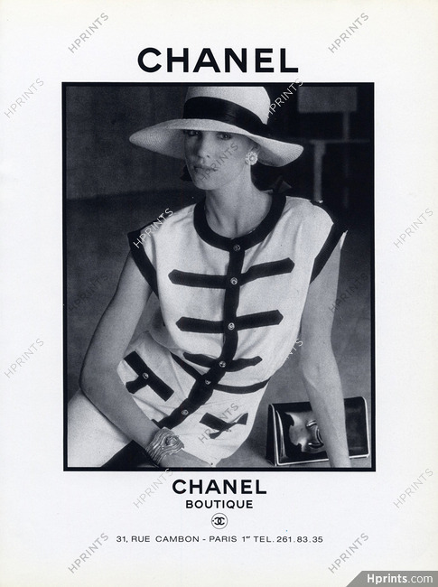 Chanel 1982 Fashion Photography