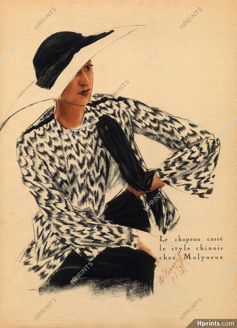 Alexandre Iacovleff 1934 Molyneux, Augustabernard, Cape de Fleurs