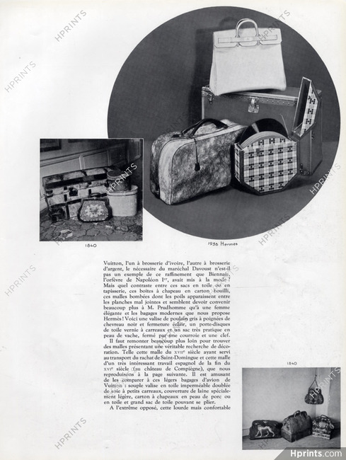 Hermès 1936 Luggage, Handbags