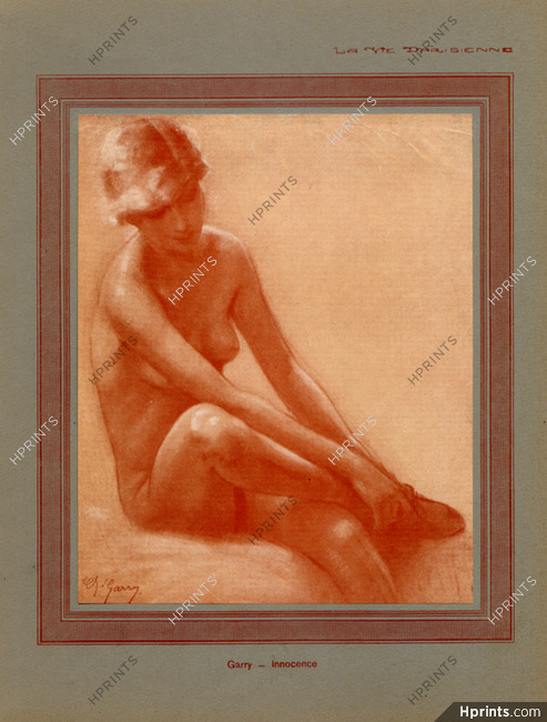 Garry 1928 Innocence Nude