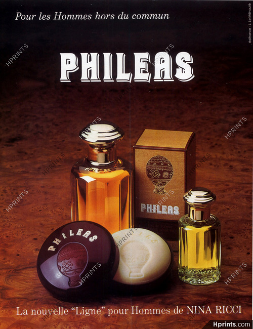 Nina Ricci (Perfumes) 1985 Phileas for Man