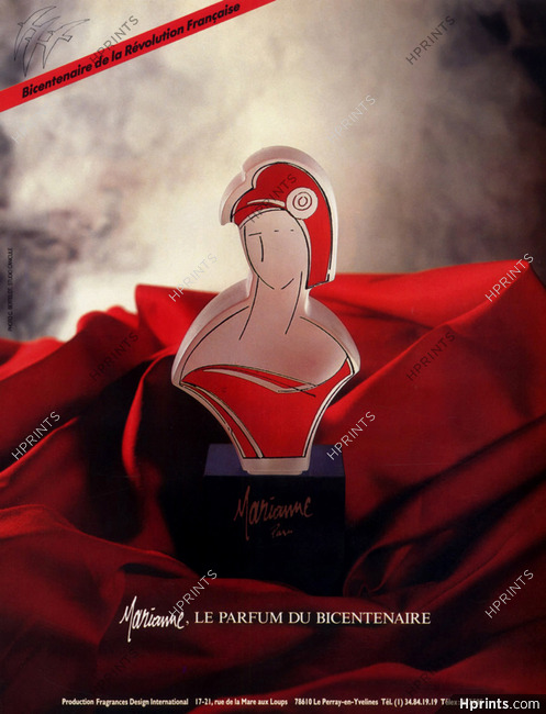 Marianne Perfume 1988 Parfum du Bicentenaire de la Révolution Française