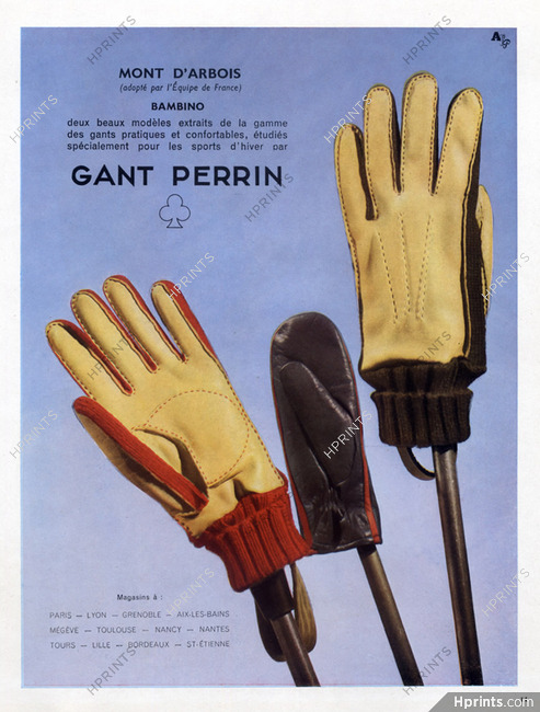 Perrin (Gloves) 1947 for Ski