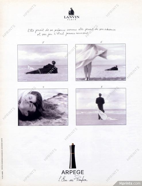 Lanvin (Perfumes) 1988 Arpege Dominique Issermann