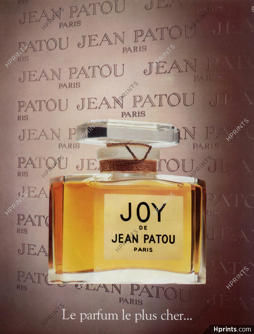 Jean Patou (Perfumes) 1984 Joy