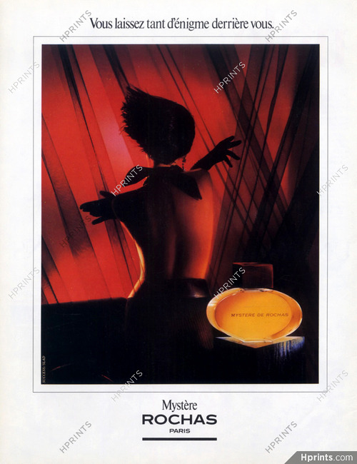 Marcel Rochas (Perfumes) 1986 Mystère