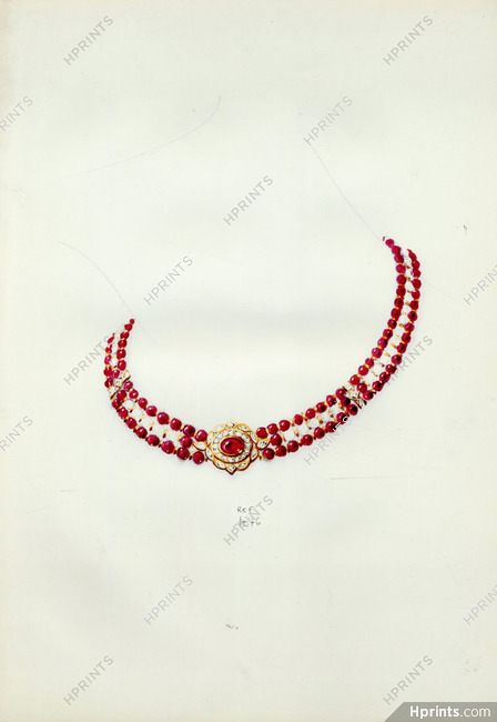 Necklace (Cartier) Jewels Archive Document