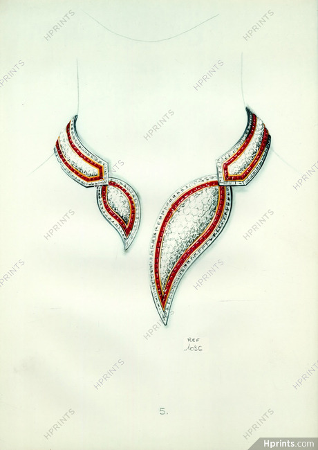 Necklace - (Cartier) Jewels Archive Document