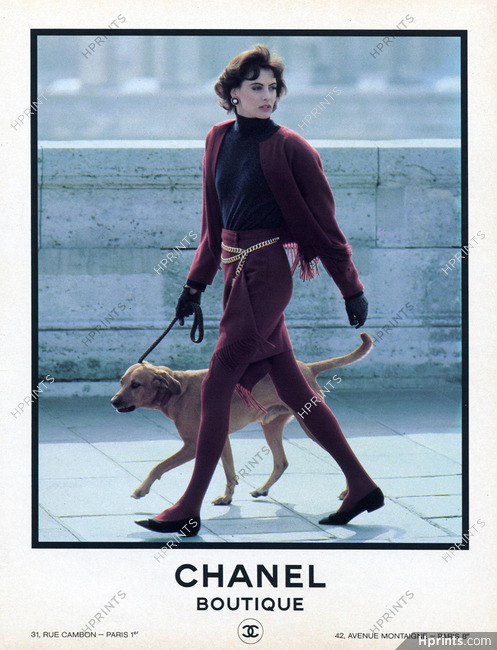 Chanel (Boutique) 1987 Inès de la Fressange — Clipping