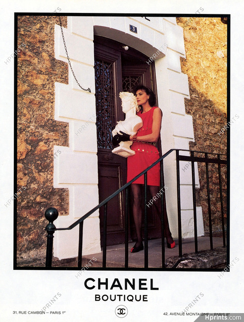 Chanel (Boutique) 1988 Inès de la Fressange