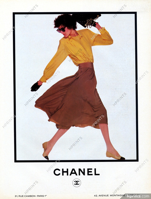 Chanel (Boutique) 1986 Inès de la Fressange