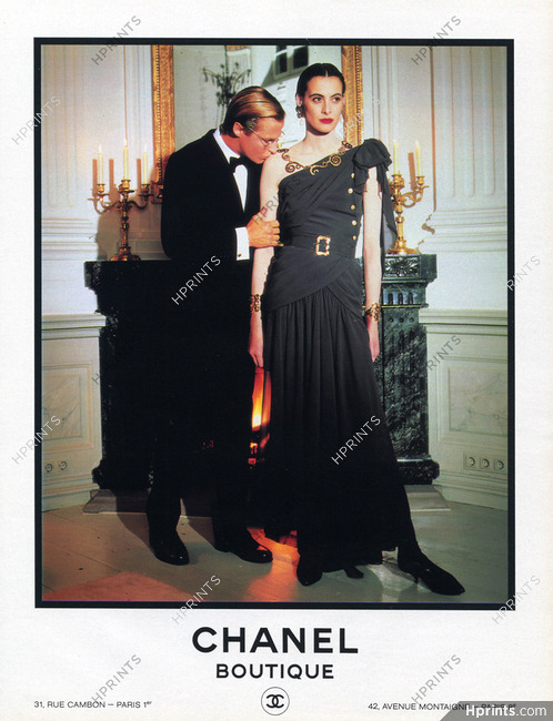 Chanel (Boutique) 1989 Inès de la Fressange Evening Gown