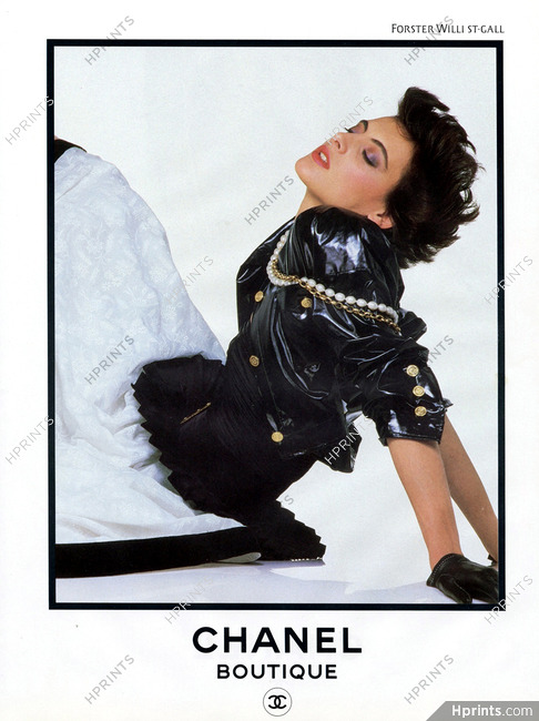 Chanel (Boutique) 1986 Inès de la Fressange