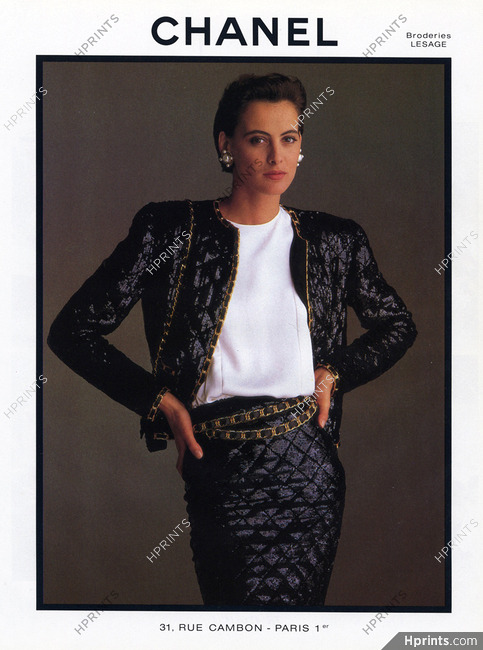 Chanel (Jewels) 1988 Inès de la Fressange — Clipping
