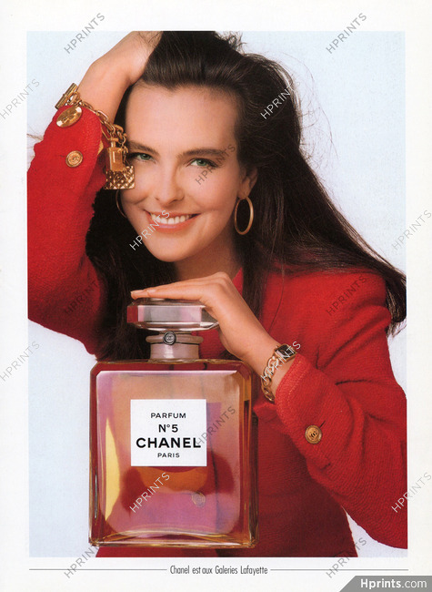 Chanel (Perfumes) 1988 Numéro 5 Carole Bouquet — Perfumes