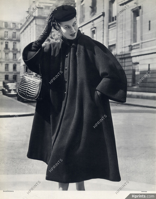 Balenciaga 1951 Coat Photo Pottier