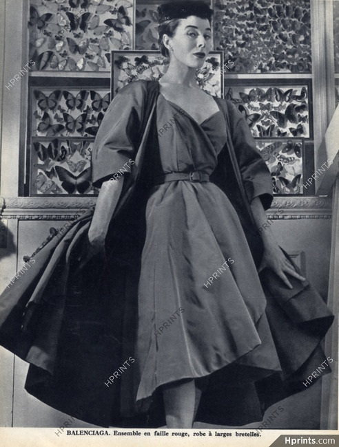 Balenciaga 1951 Evening Gown, Bianchini Férier