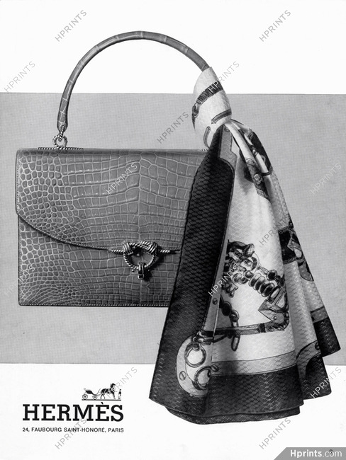 Hermès (Handbags) 1961 Scarf