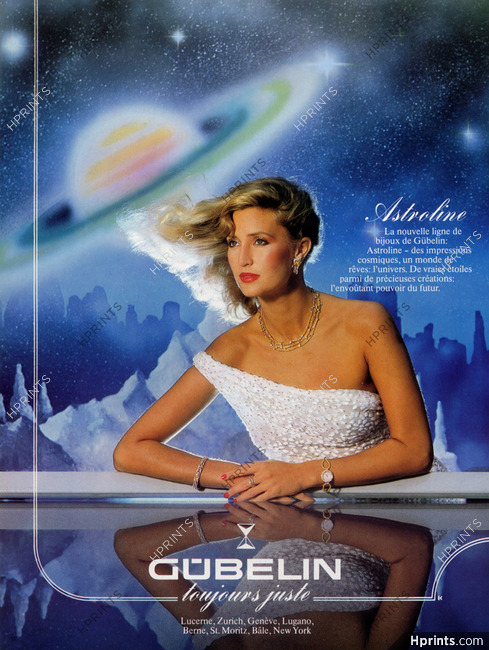 Gubelin (Watches & Jewels) 1982 Necklace Earring Astroline