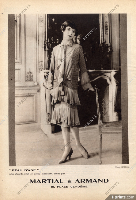 Martial et Armand 1927 Summer Dress Photo Rahma