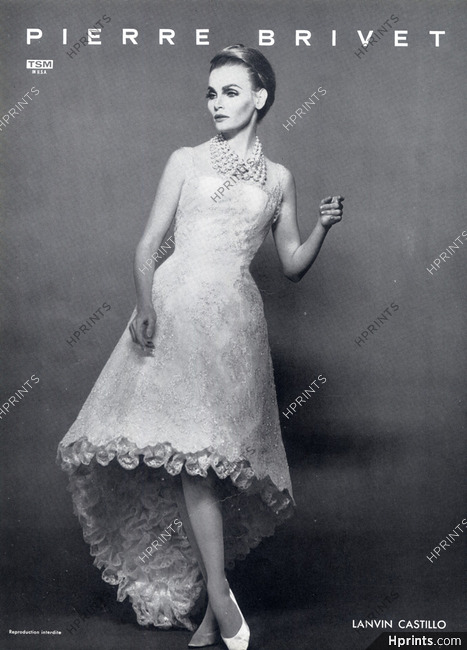 Lanvin Castillo 1961 Evening Gown, Pierre Brivet