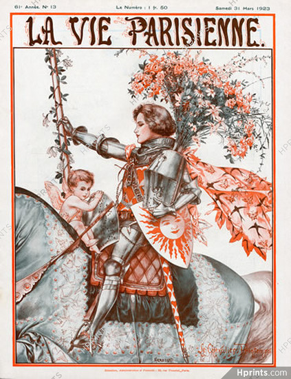 Hérouard 1923 Knight Of Spring Chevalier Printemps