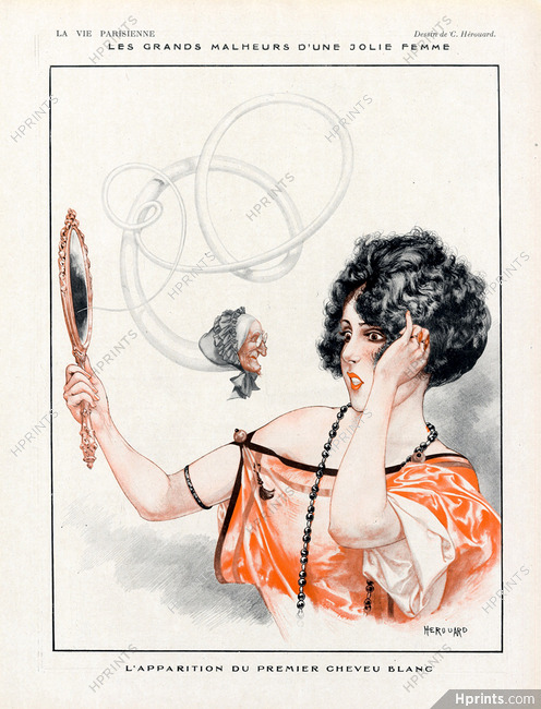 Hérouard 1921 ''Les grands malheurs d'une jolie femme''