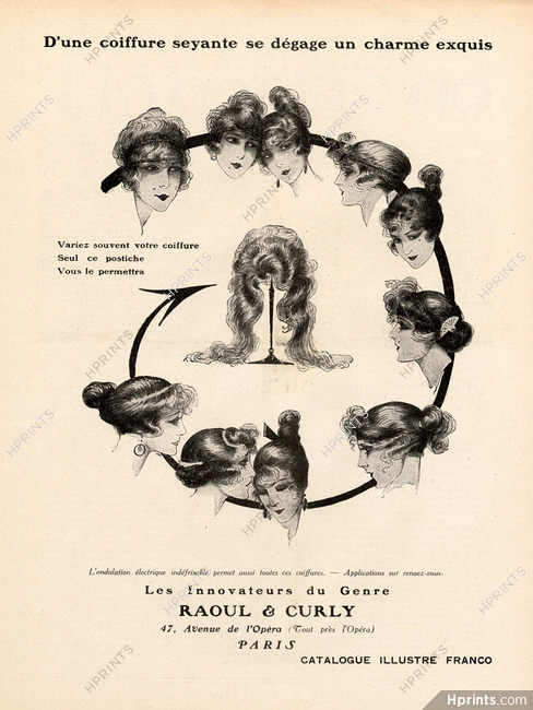 Raoul & Curly (Hairstyle) 1921