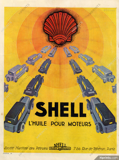 Shell (Oil) 1929 Armand Rapeno