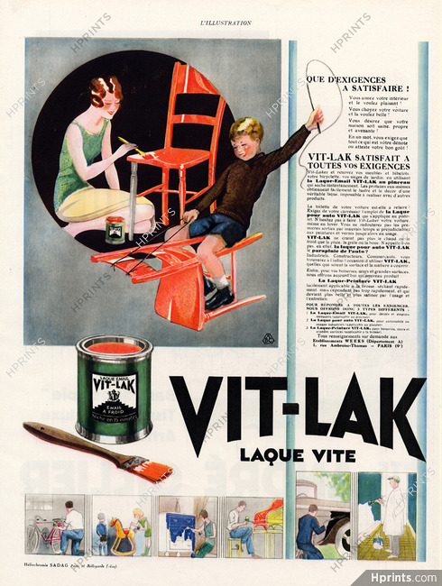Vit-Lak (Paint) 1929