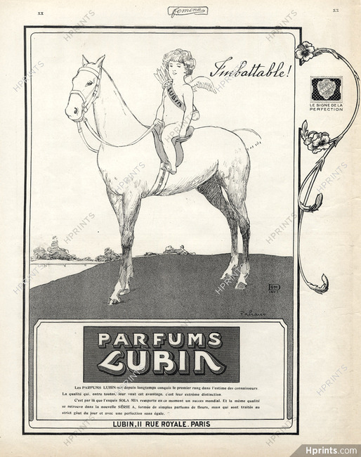 Lubin (Perfumes) 1911 Fabien Fabiano