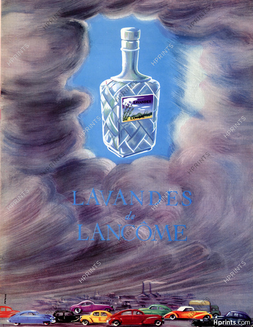 Lancôme (Perfumes) 1955 Lavandes Derson