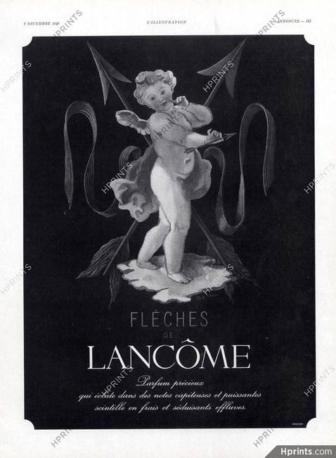 Lancôme (Perfumes) 1940 Flêches Angel Perot