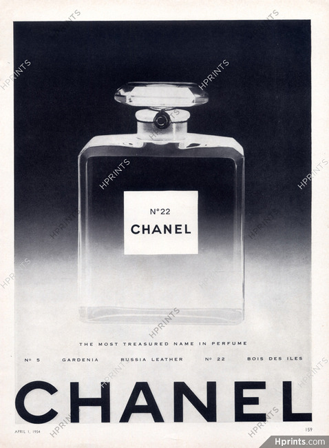 Chanel (Perfumes) 1954 N°22