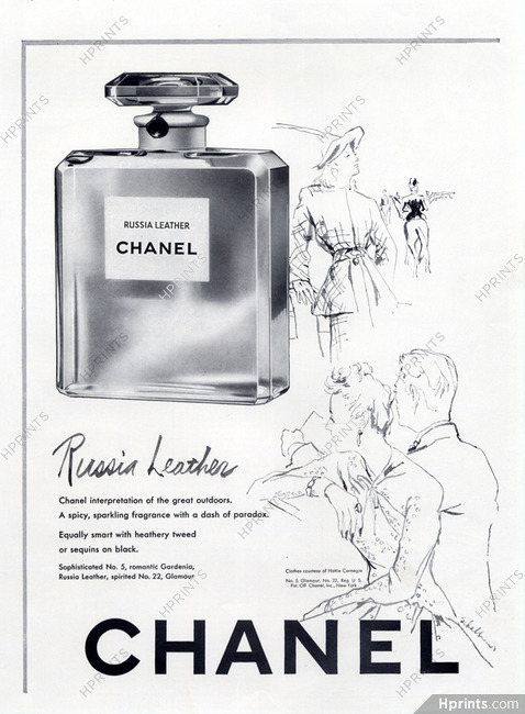 Chanel (Perfumes) 1941 Russia Leather — Perfumes