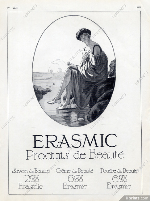 Erasmic (Soap) 1924 Bathing Beauty