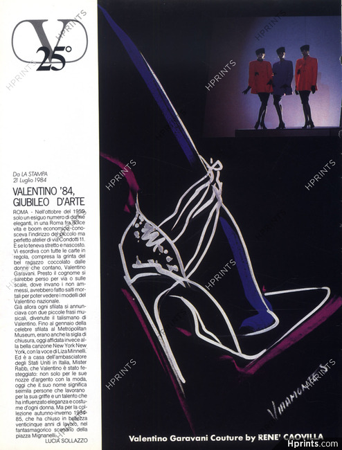 Valentino (Shoes) 1984 Tony Viramontes