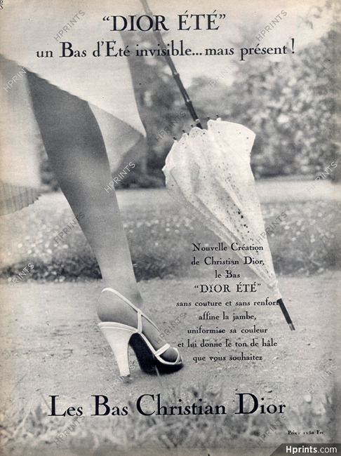 Christian Dior (Lingerie) 1953 Stockings