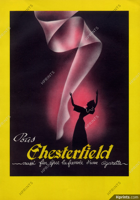 Chesterfield (Stockings) 1946 Stockings Hosiery