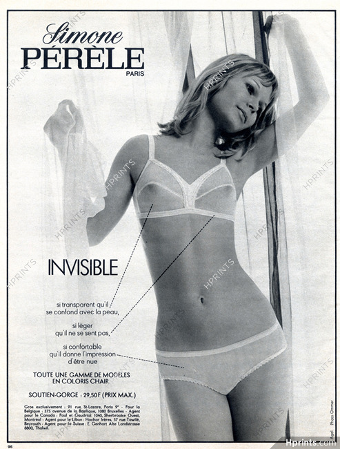 Simone Pérèle (Lingerie) 1970 bra