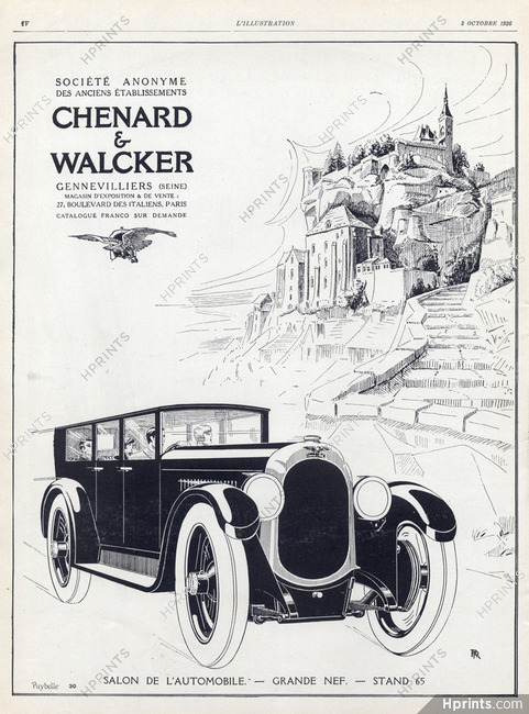 Chenard & Walcker (Cars) 1926