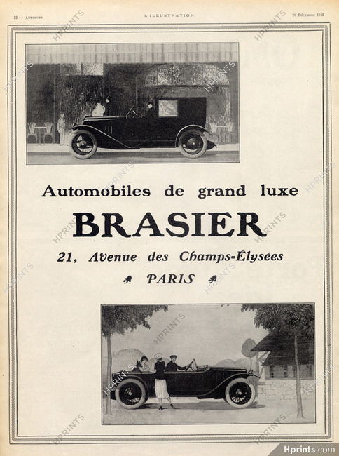 Brasier (Cars) 1919