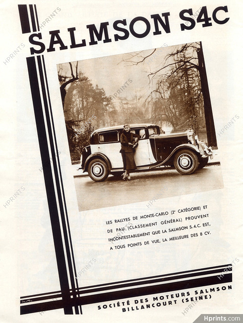 Salmson (Cars) 1933